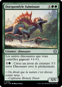 Dorspondyle fulminant - Les cavernes oubliées d'Ixalan Commander