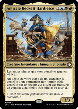 Amirale Beckett Hardiesce - Les cavernes oubliées d'Ixalan Commander