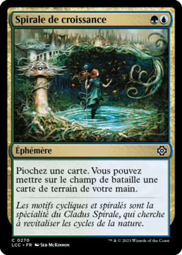 Spirale de croissance - Les cavernes oubliées d'Ixalan Commander