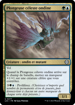 Plongeuse céleste ondine - Les cavernes oubliées d'Ixalan Commander