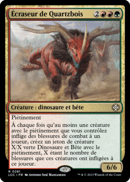 Écraseur de Quartzbois - Les cavernes oubliées d'Ixalan Commander