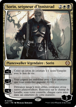 Sorin, seigneur d'Innistrad - Les cavernes oubliées d'Ixalan Commander