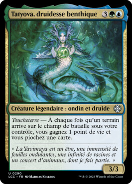 Tatyova, druidesse benthique - Les cavernes oubliées d'Ixalan Commander