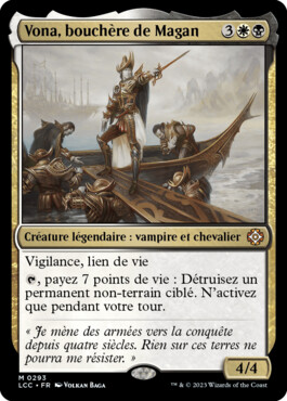 Vona, bouchère de Magan - Les cavernes oubliées d'Ixalan Commander