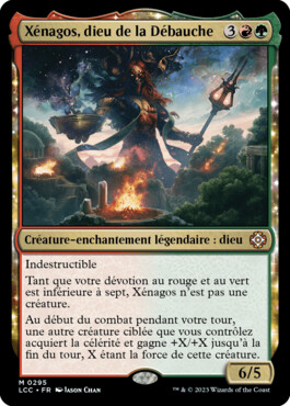 Xénagos, dieu de la Débauche - Les cavernes oubliées d'Ixalan Commander