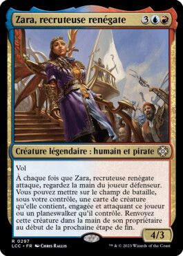 Zara, recruteuse renégate - Les cavernes oubliées d'Ixalan Commander