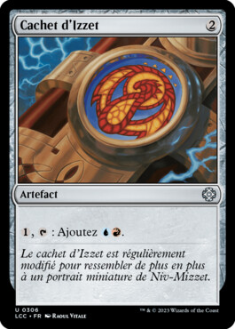 Cachet d'Izzet - Les cavernes oubliées d'Ixalan Commander