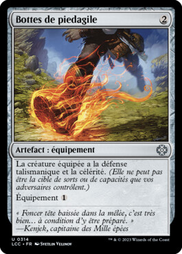 Bottes de piedagile - Les cavernes oubliées d'Ixalan Commander