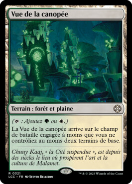 Vue de la canopée - Les cavernes oubliées d'Ixalan Commander