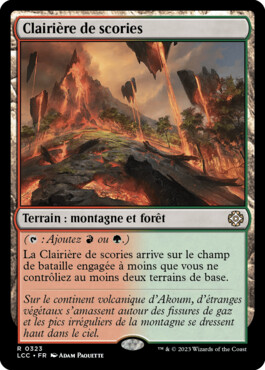 Clairière de scories - Les cavernes oubliées d'Ixalan Commander