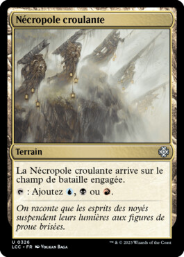 Nécropole croulante - Les cavernes oubliées d'Ixalan Commander