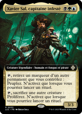 Xavier Sal, capitaine infesté - Les cavernes oubliées d'Ixalan Commander