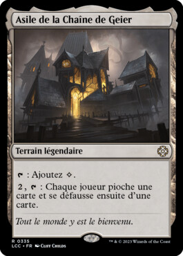 Asile de la Chaîne de Geier - Les cavernes oubliées d'Ixalan Commander