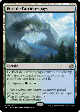 Port de l'arrière-pays - Les cavernes oubliées d'Ixalan Commander