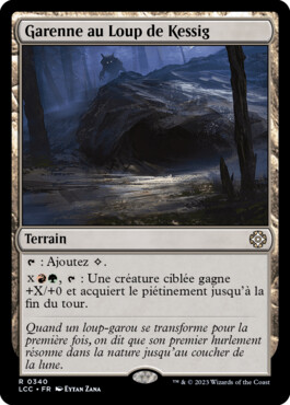 Garenne au Loup de Kessig - Les cavernes oubliées d'Ixalan Commander