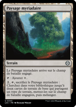 Paysage myriadaire - Les cavernes oubliées d'Ixalan Commander