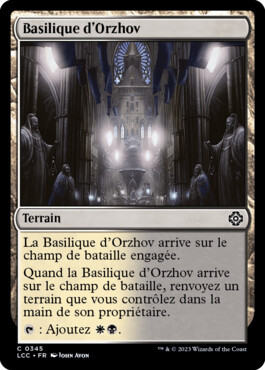 Basilique d'Orzhov - Les cavernes oubliées d'Ixalan Commander