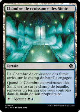 Chambre de croissance des Simic - Les cavernes oubliées d'Ixalan Commander