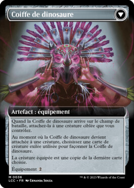 Coiffe de dinosaure - Les cavernes oubliées d'Ixalan Commander