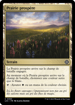 Prairie prospère - Les cavernes oubliées d'Ixalan Commander