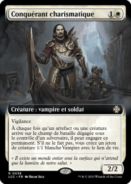 Conquérant charismatique - Les cavernes oubliées d'Ixalan Commander