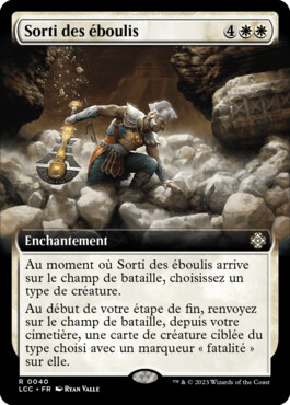 Sorti des éboulis - Les cavernes oubliées d'Ixalan Commander