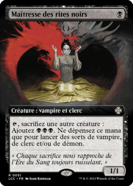 Maîtresse des rites noirs - Les cavernes oubliées d'Ixalan Commander