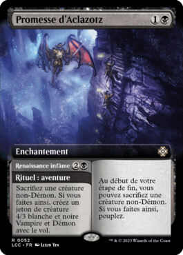 Promesse d'Aclazotz - Les cavernes oubliées d'Ixalan Commander