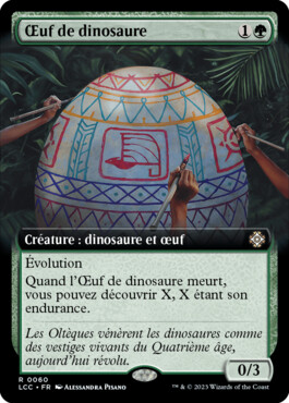 Œuf de dinosaure - Les cavernes oubliées d'Ixalan Commander