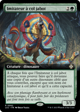 Imitateur à col jabot - Les cavernes oubliées d'Ixalan Commander