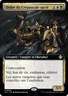 Ordre du Crépuscule sacré - Les cavernes oubliées d'Ixalan Commander