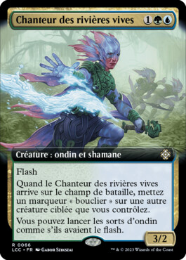 Chanteur des rivières vives - Les cavernes oubliées d'Ixalan Commander