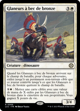 Glaneurs à bec de bronze - Les cavernes oubliées d'Ixalan Commander