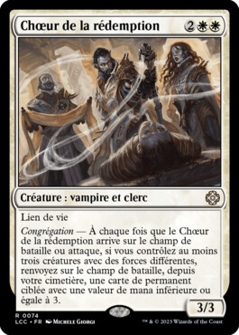 Chœur de la rédemption - Les cavernes oubliées d'Ixalan Commander