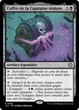 Coffre de la Capitaine sinistre - Les cavernes oubliées d'Ixalan Commander