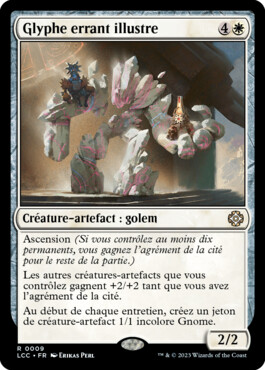 Glyphe errant illustre - Les cavernes oubliées d'Ixalan Commander