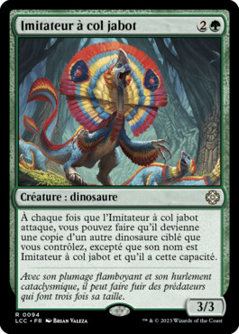 Imitateur à col jabot - Les cavernes oubliées d'Ixalan Commander