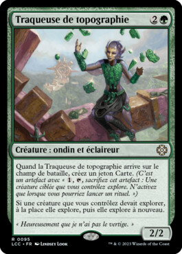 Traqueuse de topographie - Les cavernes oubliées d'Ixalan Commander