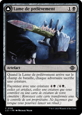 Lame de prélèvement -> Sépulcre dévorant - Les cavernes oubliées d'Ixalan