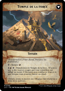 Temple de la force - Les cavernes oubliées d'Ixalan