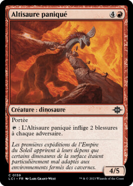 Altisaure paniqué - Les cavernes oubliées d'Ixalan