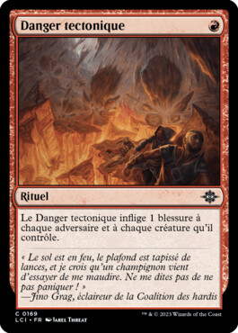 Danger tectonique - Les cavernes oubliées d'Ixalan