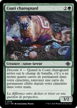 Coati charognard - Les cavernes oubliées d'Ixalan