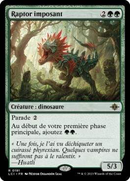 Raptor imposant - Les cavernes oubliées d'Ixalan