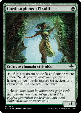 Gardesapience d'Ixalli - Les cavernes oubliées d'Ixalan