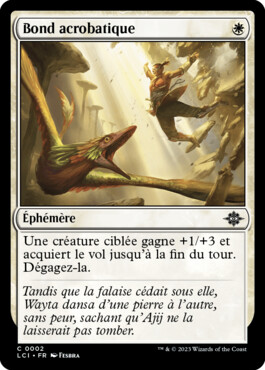 Bond acrobatique - Les cavernes oubliées d'Ixalan