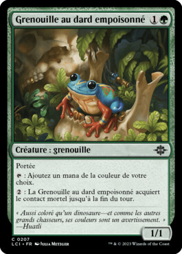 Grenouille au dard empoisonné - Les cavernes oubliées d'Ixalan