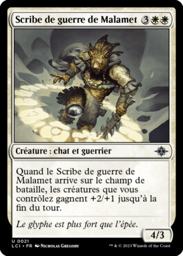 Scribe de guerre de Malamet - Les cavernes oubliées d'Ixalan