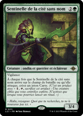 Sentinelle de la cité sans nom - Les cavernes oubliées d'Ixalan