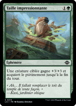 Taille impressionnante - Les cavernes oubliées d'Ixalan